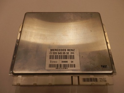 Mercedes w220 модуль підвіска 2205450532 фото №1