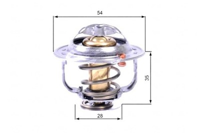 Gates th43880g1 термостат, середина охолоджуючий фото №1