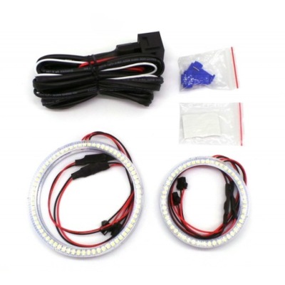 Ford mondeo 02-05 кольца led angel eye 4шт mocne фото №1