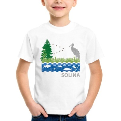 Koszulka Solina Czapla (K):: 3-4,: biały