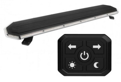 Балка предупредительная led pomoc drogowa kogut 77cm фото №1