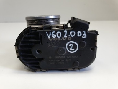 VOLVO S60 II V60 2.0 D3 THROTTLE 31216665  