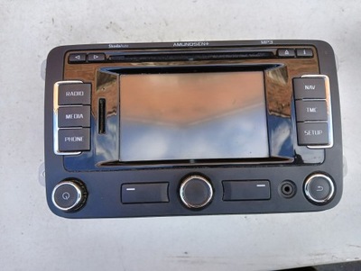 Skoda yeti superb ii octavia ii радио навигация 3t0035192j фото №1