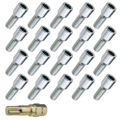 TORNILLOS WASKIE M14X1,25 TORX PARA KOL DISCOS BMW 1 2 3 4 5 6 7 X1 2 PIEZAS X3 X4 X6 X7  