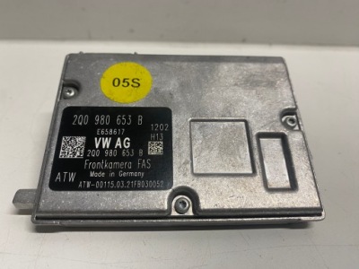Камера передняя ассистент поперечина vw audi skoda seat оригинал 2q0980653b # фото №1
