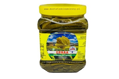 Liście Winogron 1500g Erbaa Grape Leaves