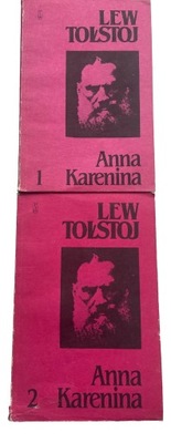 Anna Karenina 2 tomy L.Tołstoj