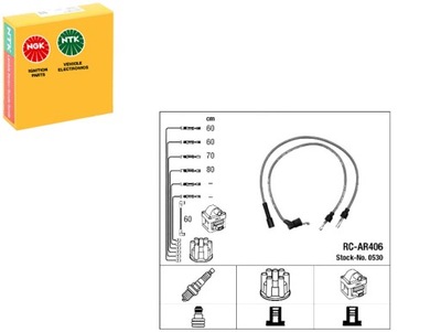 Набір трубопровід запалювання alfa romeo 75 90 gtv фото №1