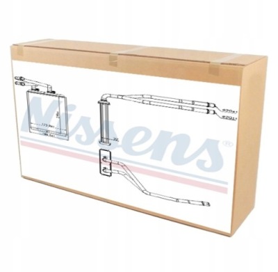 Nissens 73990 теплообменник тепла, обогреватель салона фото №1