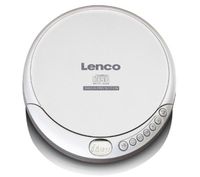 Odtwarzacz audio/MP3 Lenco CD-201 srebrny