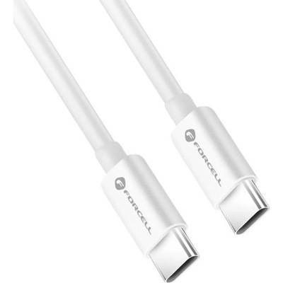 Mocny kabel ładujący Forcell USB-C, szybkie ładowanie, do kostki, ładowarki