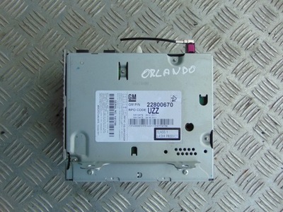 Chevrolet orlando радіо cd 2010- фото №1