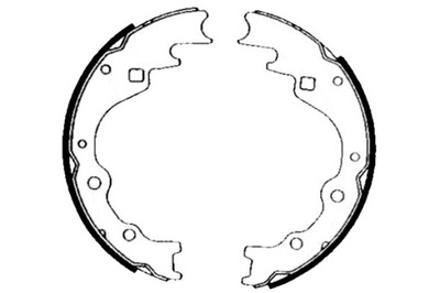 Brembo гальмівні колодки гальмівні kia besta k2500 pregio ma фото №1