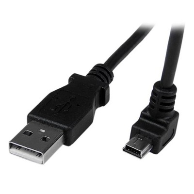StarTech USBAMB2MD kabel USB USB 2.0 2 m USB A Mini-USB B Czarny