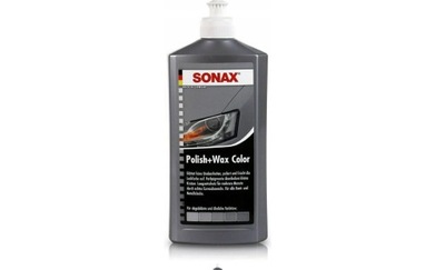 SONAX Polish+Wax Color Wosk koloryzujący Srebrno-Szary 250ml