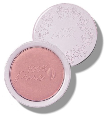 Naturalny pudrowy róż do policzków 100% Pure Fruit Pigmented Blush Chiffon