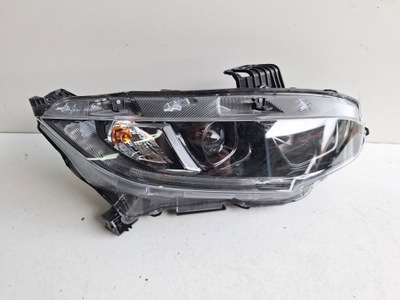 Honda civic x lift 19-22 лампа права лінза + led usa фото №1