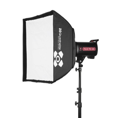 Quadralite softbox prostokątny 60x60cm z dyfuzorem mocowanie Bowens