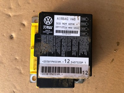 СЕНСОР МОДУЛЬ AIRBAG VW PASSAT B6 3C0909605M фото