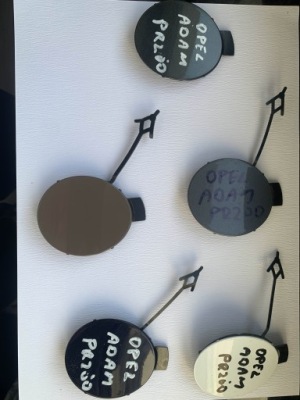 Opel adam заглушка фаркоп бампера передній 13355267 фото №1