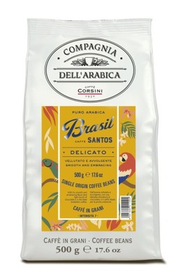 Corsini Compagnia Kawa ziarnista Arabica Brasil 500g PRODUKT PREMIUM
