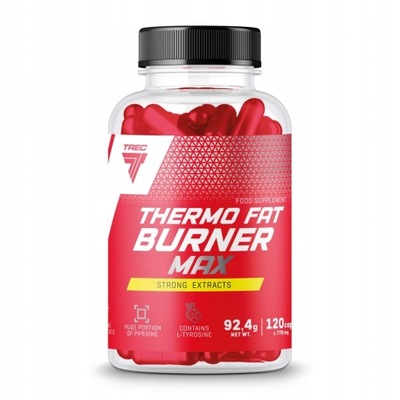 TREC THERMO FAT BURNER MAX 120 CAPS SPALACZ MOCNY