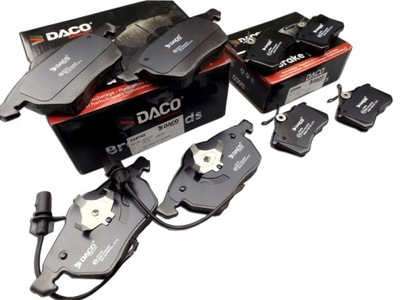 8X ZAPATAS DE FRENADO PARTE DELANTERA + PARTE TRASERA DO PASSAT B5 AUDI A4 AUDI A6 C5 97-04R  