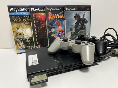 Konsola Sony PlayStation 2 Slim SCPH-70004 2+PADY (1555/24)