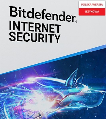 Bitdefender Internet Security 2024 10 PC / 3 LATA nowa licencja PL
