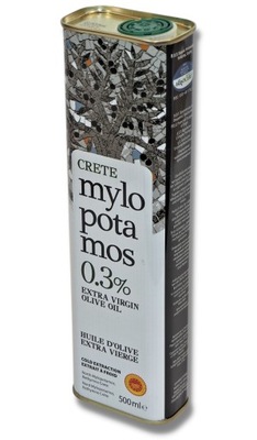 Mylopotamos 0,3% E.V. najlepsza GRECKA oliwa z oliwek 500 ml. zbiór 23/24