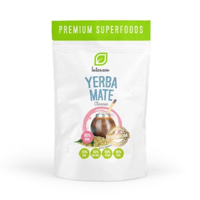 INTENSON Yerba Mate energia guarana + żeńszeń 150g