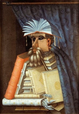 Giuseppe Arcimboldo - Bibliotekarz - 100x70