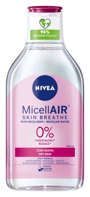 Nivea MicellAir Płyn micelarny skóra sucha 400 ml