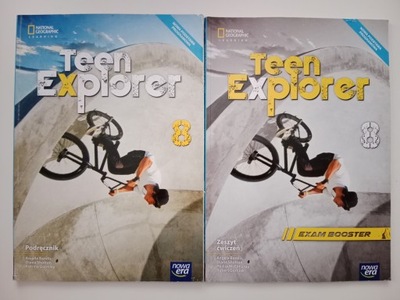 Teen Explorer 8 Podręcznik zeszyt ćwiczeń KOMPLET