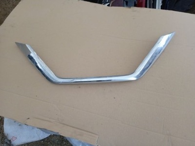 Nissan leaf ii молдинг решётка передней перед хром oryg. фото №1