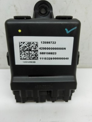 Opel astra k модуль сиденье 13599722 фото №1