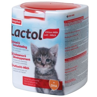 beaphar Lactol, mleko w proszku dla kota 500g