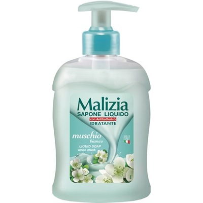 Malizia Mydło w Płynie Pompka Muschio Bianco 300ml