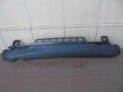 Накладка спойлер бампера задняя smart 453 sport фото №1