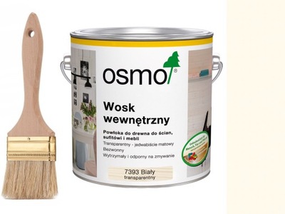 OSMO Wosk Wewnętrzny BIAŁY KRYJĄCY 7394 2,5L