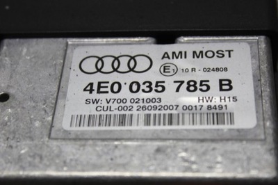 Модуль інтерфейс audi a6 c6 3.0tdi фото №1