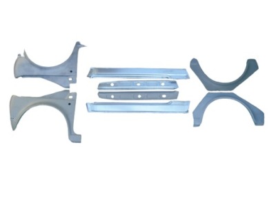 Fiat 126 126p el порог крыло ремкомплект оцинковка фото №1