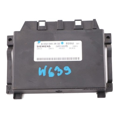 MERCEDES W639 MODULE CONTROL UNIT BOX GEAR AUTOMATIC TRANSMISSION A0325453832  