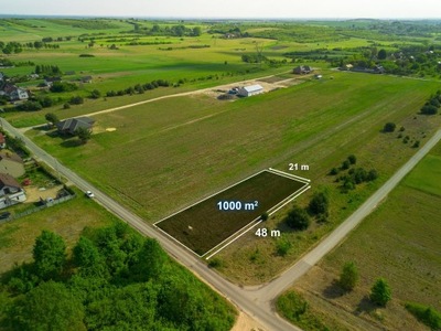 Działka, Małusy Małe, 1000 m²