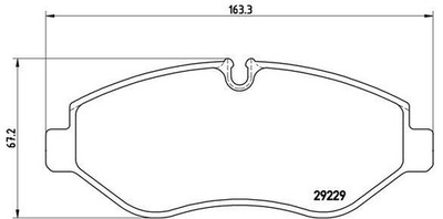 ZAPATAS DE FRENADO BREMBO P A6 026  