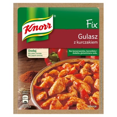 Knorr Fix Gulasz z kurczakiem 52 g