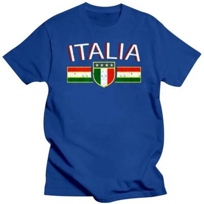 Italia International Soccerer włochy T Shirt