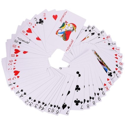 Bardzo duże karty do gry Jumbo Ogromny gigant pokerowy