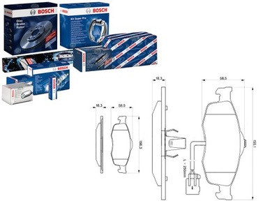 Гальмівні колодки гальмівні ford перед mondeo scorpio sierra фото №1