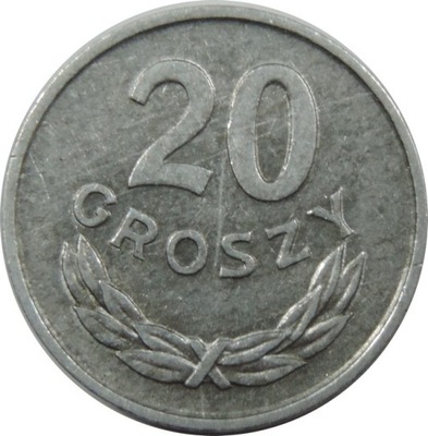 20 GROSZY 1966 - POLSKA - STAN (2-) - K2014